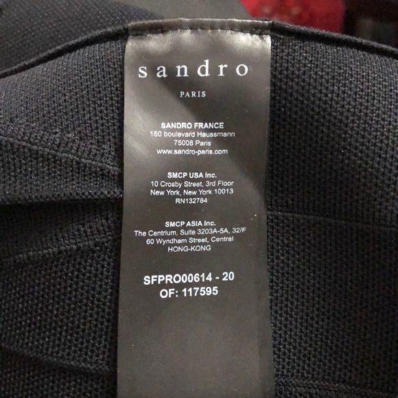 SOLD 🌺🌺🌺NEW SANDRO PARIS DRESS SIZE 42 - Picture 9 of 11
